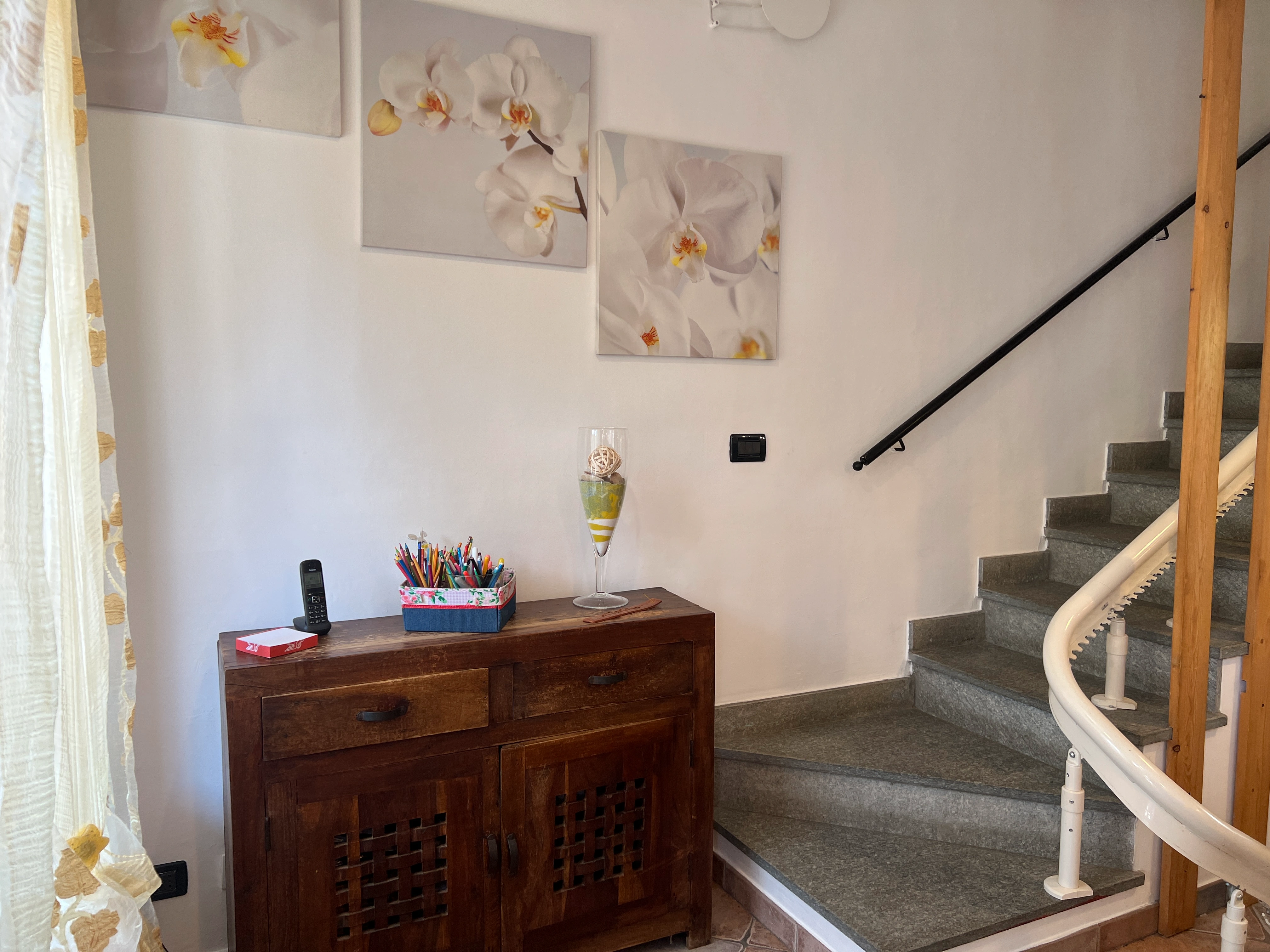 Camera doppia confortevole e luminosa per gli ospiti di Villa Katia